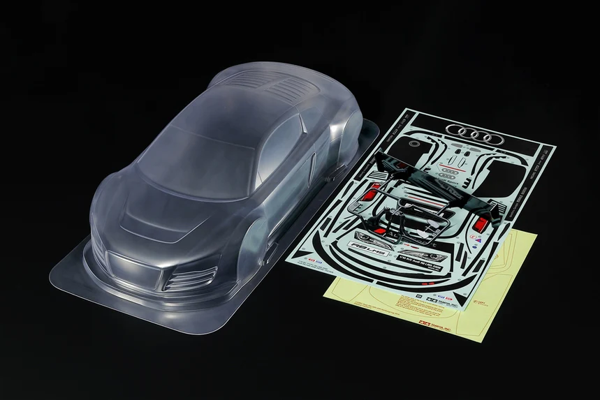1/10 Audi R8 Lms 2008 Clear Body Set [Tamiya] 51754 - Image 3