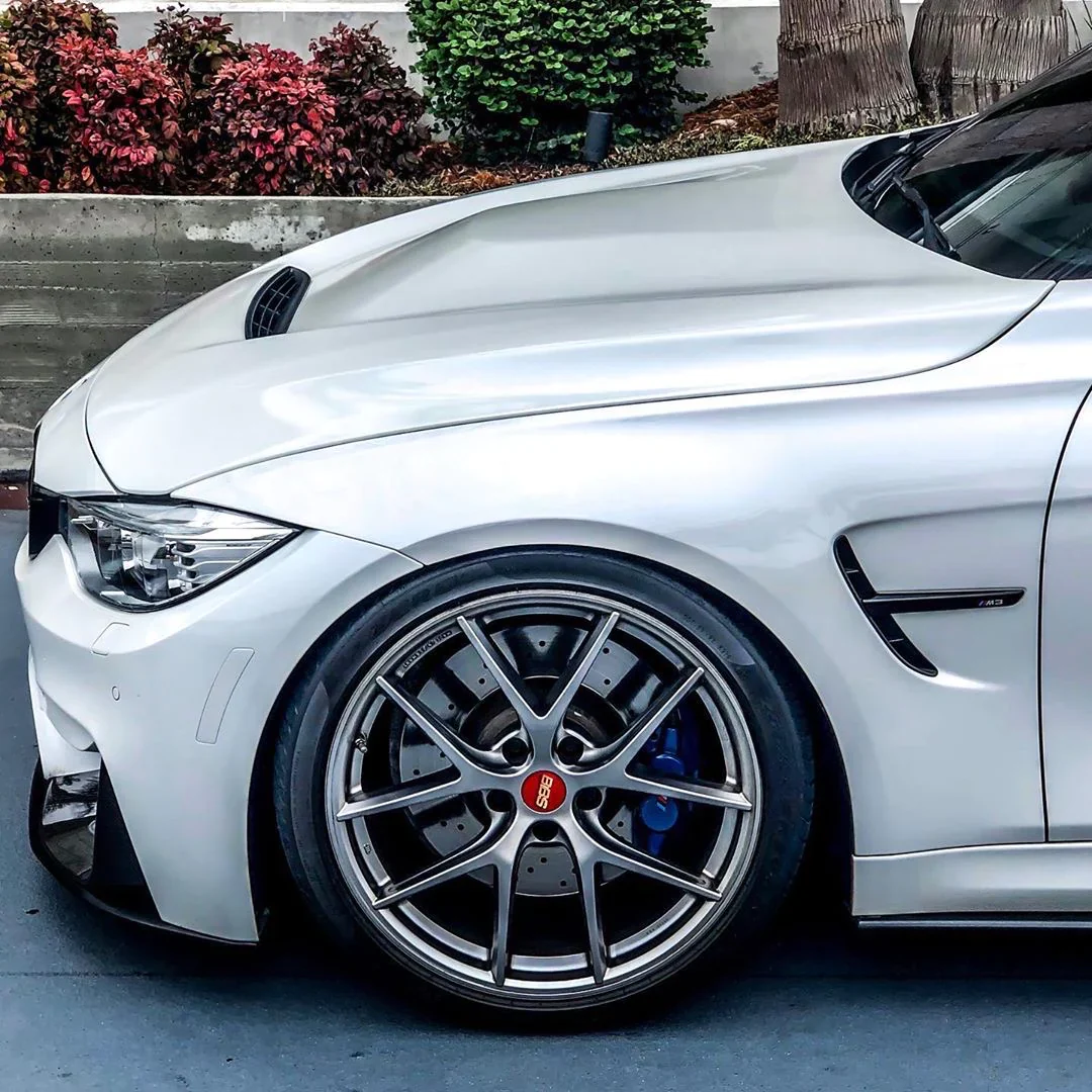 1-10 BBS CI-R (SPLIT 5 SPOKE) RID BLACK - 5 Offset Drift Rims (4-Pack) [MST] 832042BK - Image 2