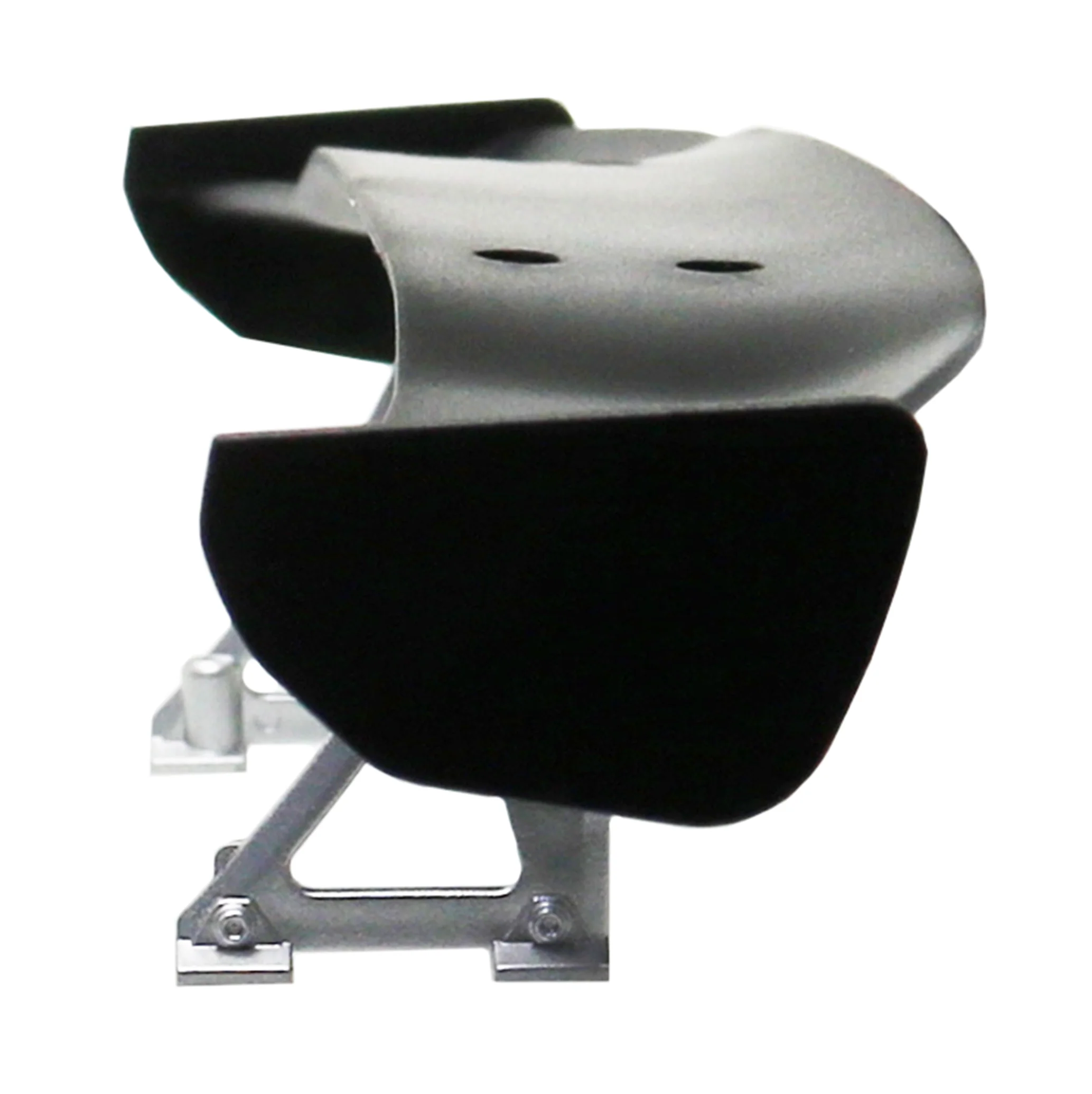 1/10 BLACK SPOILER (186mm) with SILVER (HIGH) WING STANDS - [Eagle] #WG00432-BK - Image 2