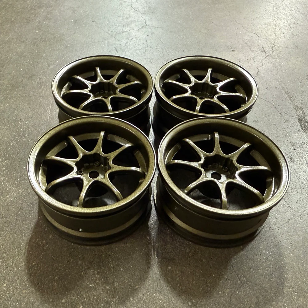 1-10 VOLK RACING RAYS CE28 RIMS +6 BRONZE (4 PACK) [K FORCE] KF-5315 - Image 3