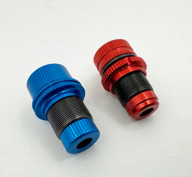 Shock Color Changer Kit and Spring Holders (TRF Style) - RED PURPLE BLACK [Rhino Racing] - Image 5