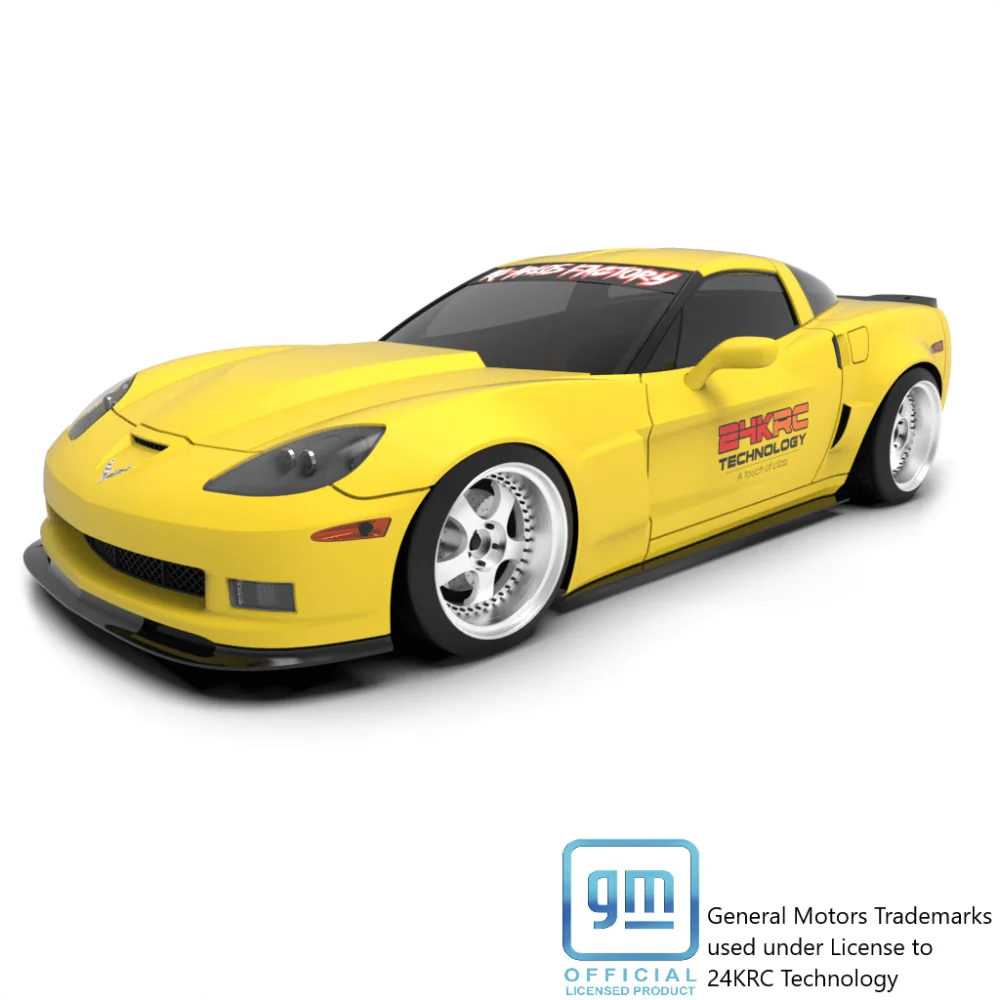 2004 Chevy Corvette C6 Z06 1-10 Drift Body Shell [24K] TAF70000