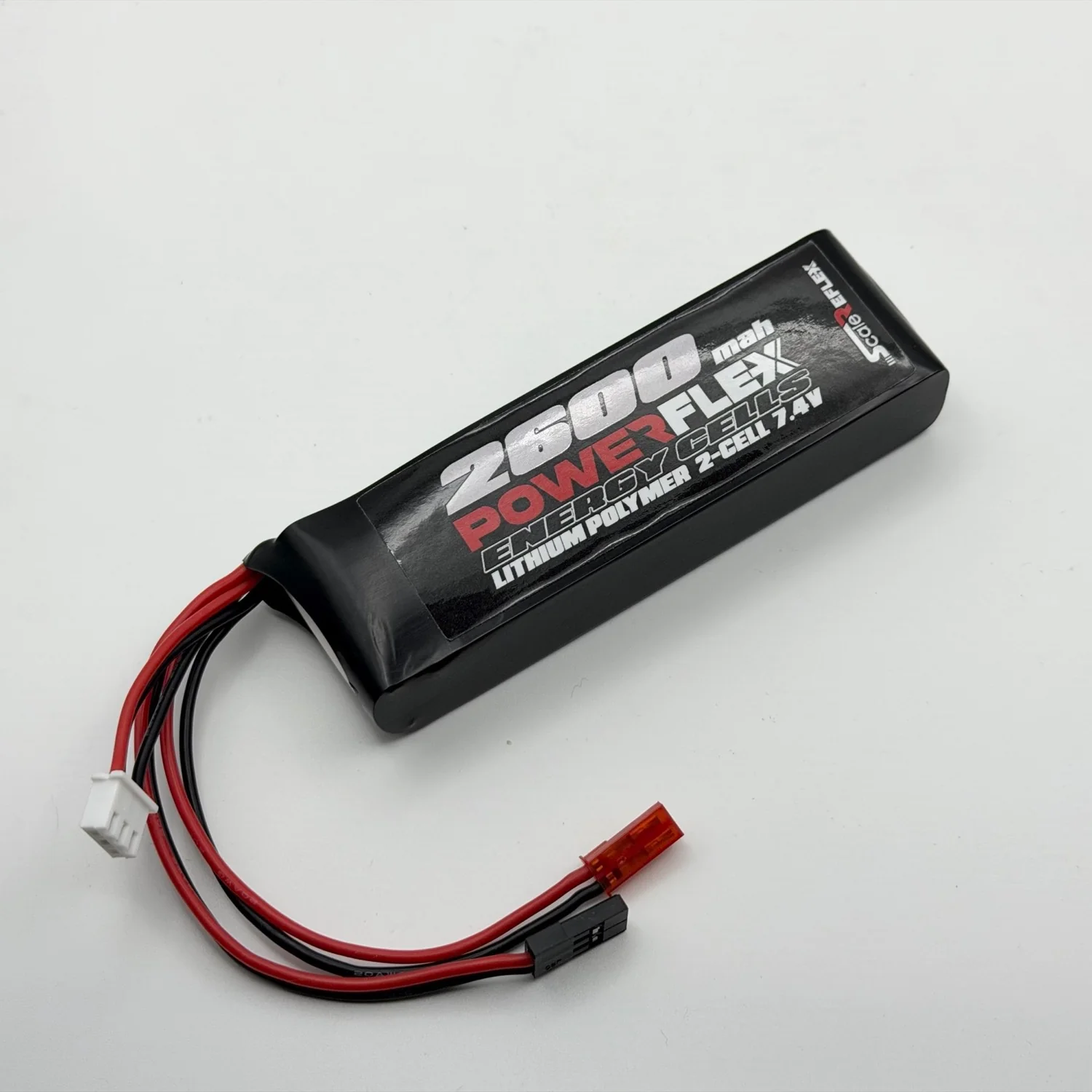 2600mah 2S 7.4v Transmitter LIPO TX Rechargeable Battery [Scale Reflex] SR2600-TX