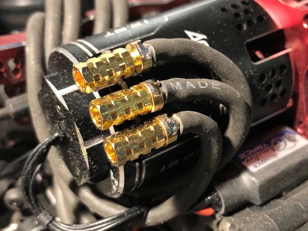 3.5mm FEMALE Bullet Power Connectors SOLID (for MOTOR) [Acuvance] OP-15002 60634 - Image 4