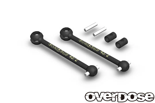 43mm - Drive Shaft ＆ Spider Set (2mm Pin-Spider, Pin CVD BONE [Overdose] OD2931