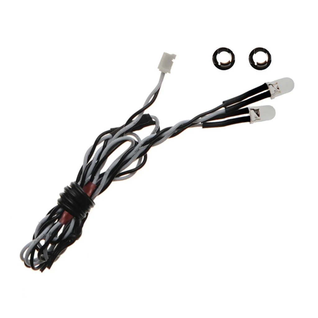 5mm Dual LED (HALOGEN WHITE) (2 led 1 plug) for ATTACK LIGHT KIT [MyTrickRC] MYK-RDH5