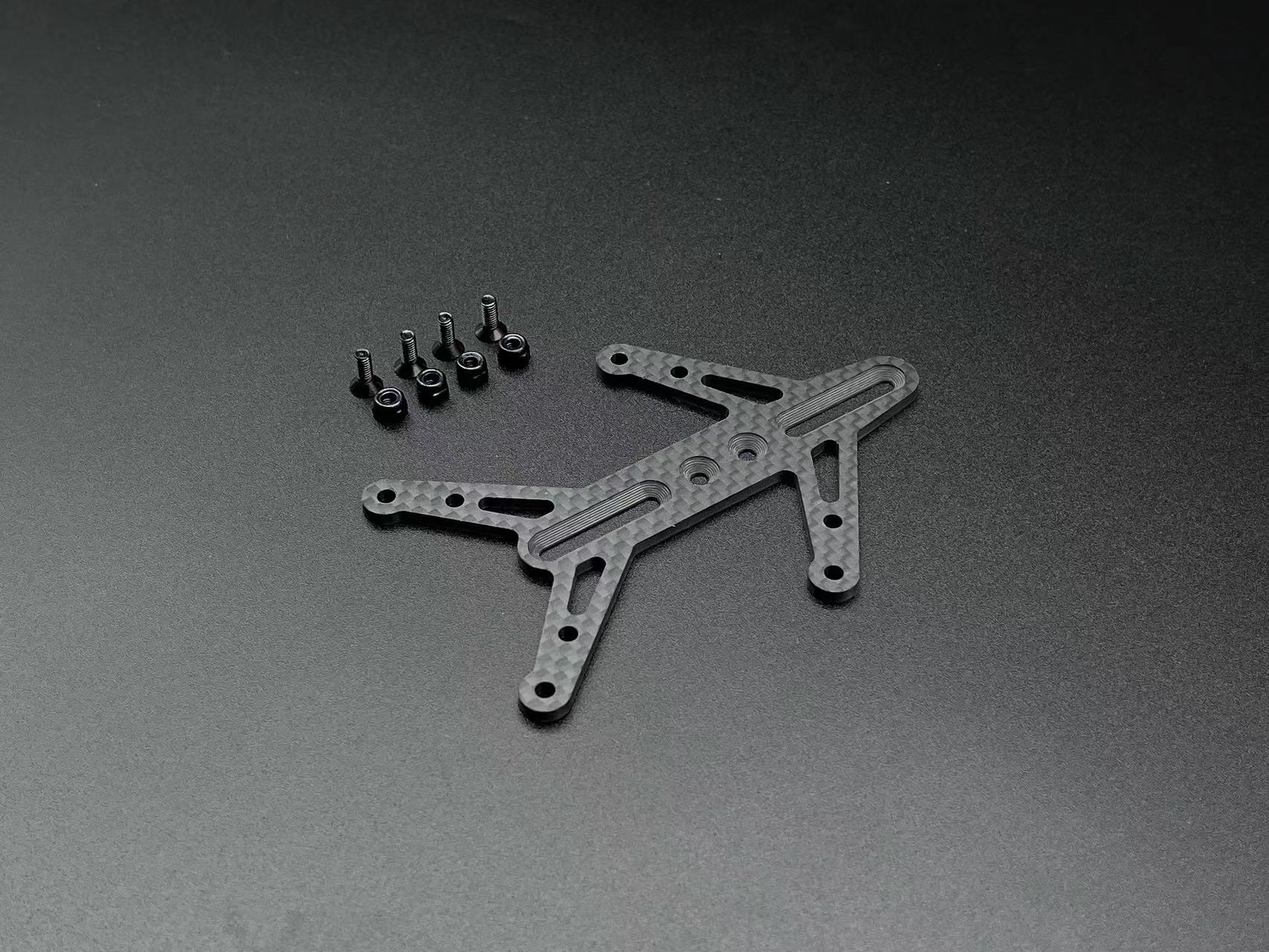 ADX MID-REAR Servo Mount Support Brace (Rd2.0 YD2(ZX RX) Bridge [Team AD] AD-9017