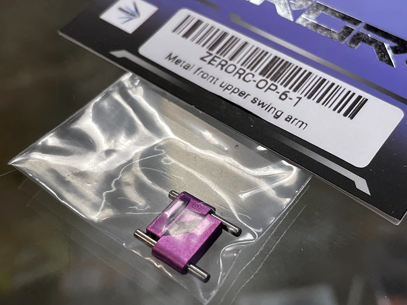 Aluminum Front Upper Arm Set for RW00 [ZeroRC] RW-OP-6-1