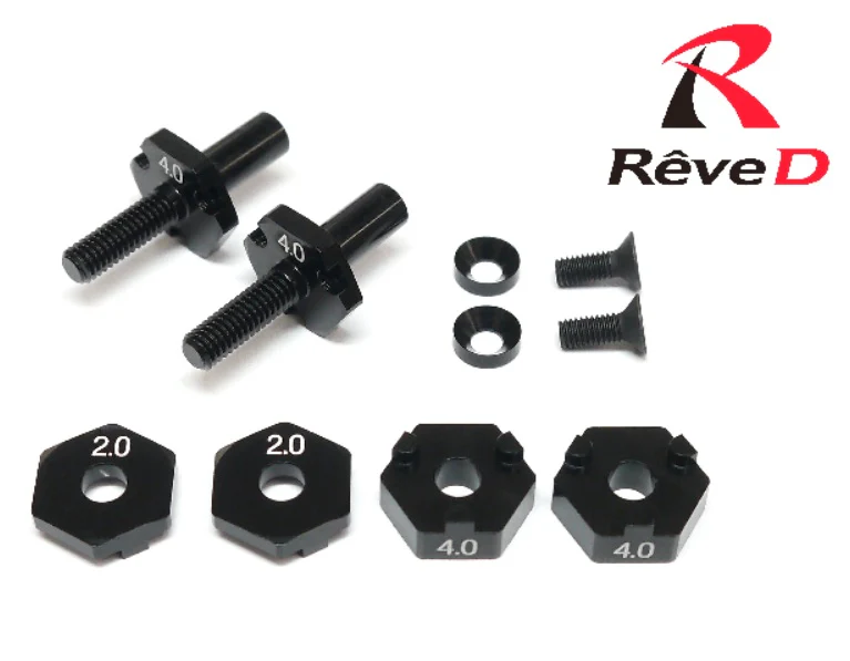 ASL Front Axle Set for RWD Drift (SET of 2) [Reve D] RD-005 - Image 3