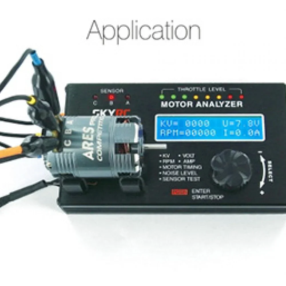 BMA-01 BL Motor Analyzer Tester for Brushless RPM KV [SkyRC] SK-500020-01 - Image 3