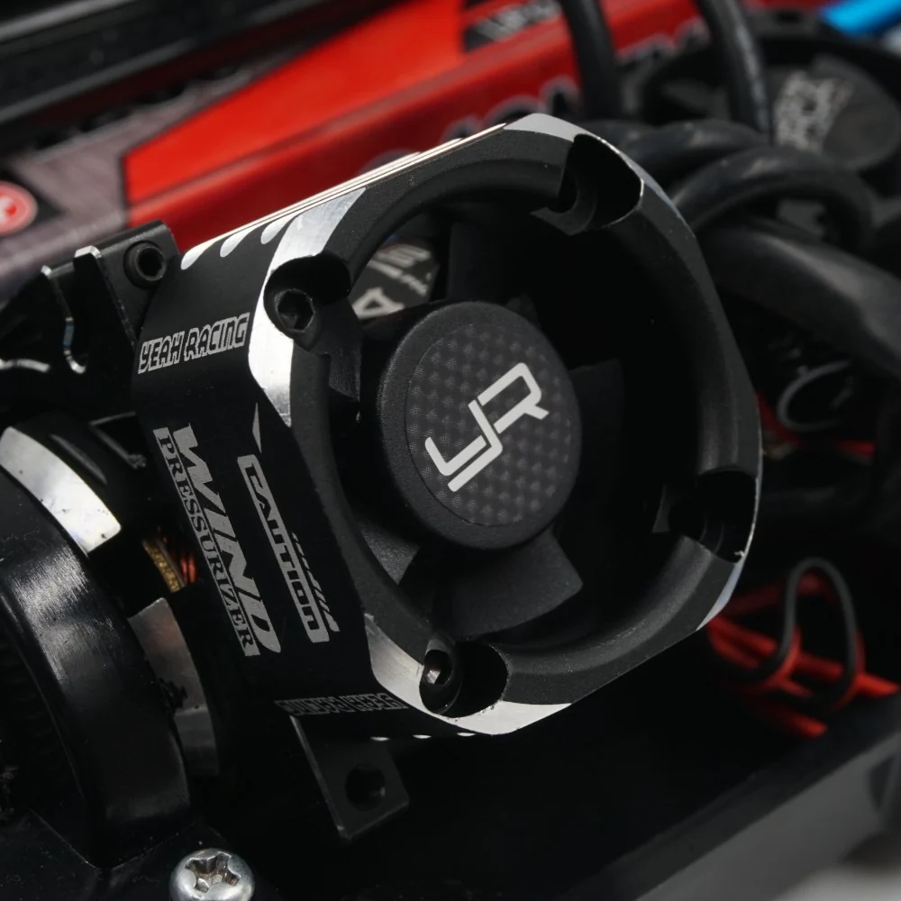PURPLE 30mm Booster Cooling ALUMINUM TORNADO High Speed Cooling Fan [Yeah Racing] YA-0576PP - Image 2