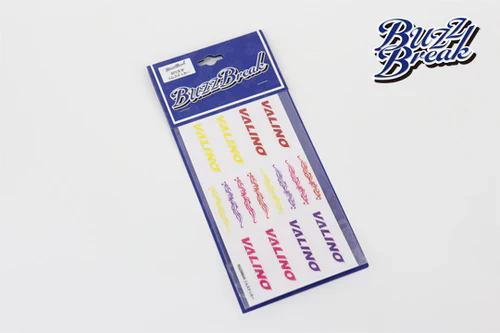 BuzzBreak Cut-out letter rim sticker (Die-Cut) Decals for Wheels [Overdose] BB-ST-006