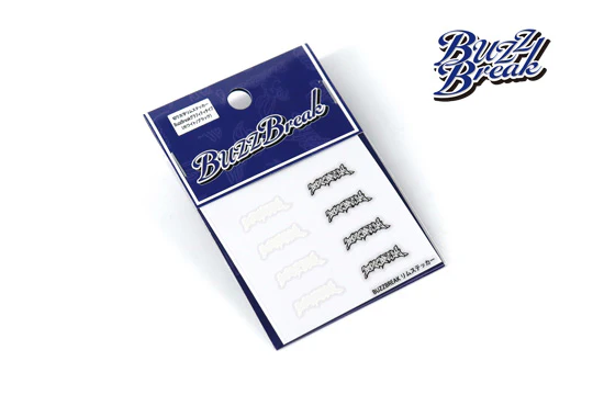 BuzzBreak GRAFFITI TYPE Cut-out letter rim sticker (Die-Cut) Decals for Wheels [Overdose] BB-ST-010