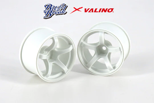 BuzzBreak N560S Wheel R-SPEC 30mm (9 offset - WHITE) *wide* (2 PACK) [Overdose] BB-RW-030