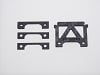 CARBON Adapter Plate Kit for MINI-Z BODY (use with BM001) [PN Racing] - Image 3