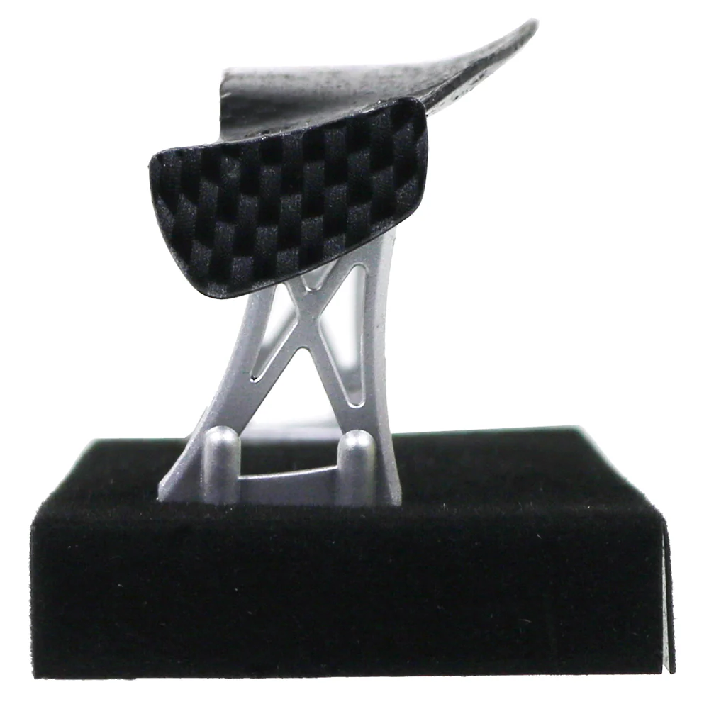 Carbon Fiber Style SPOILER (190mm) with SILVER (HIGH) WING STANDS - [GRT] 468 - Image 7