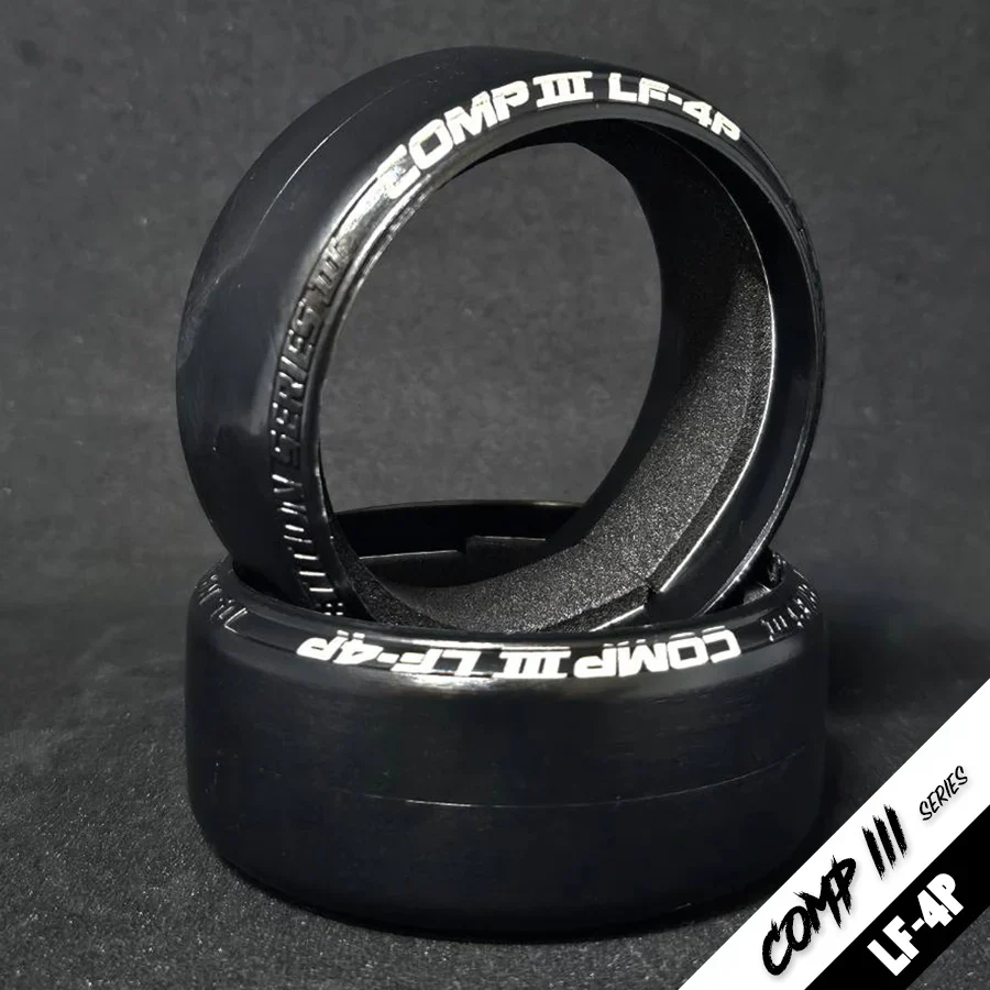 Competition III LF-4P Drift Tire (4-Pack) [DS Racing] COMPIII COMP 3 LF4P CS3-LF4P