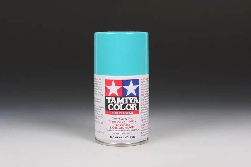 CORAL BLUE - Lacquer Spray Paint 100ml (For Plastic Models) TS-41 [Tamiya] 85041 - Image 2
