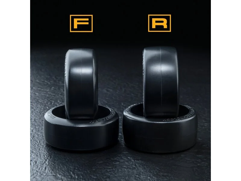 CS-M Drift Tires Tire Set F/R (4-pack) [MST] 101039 101040 - Image 2