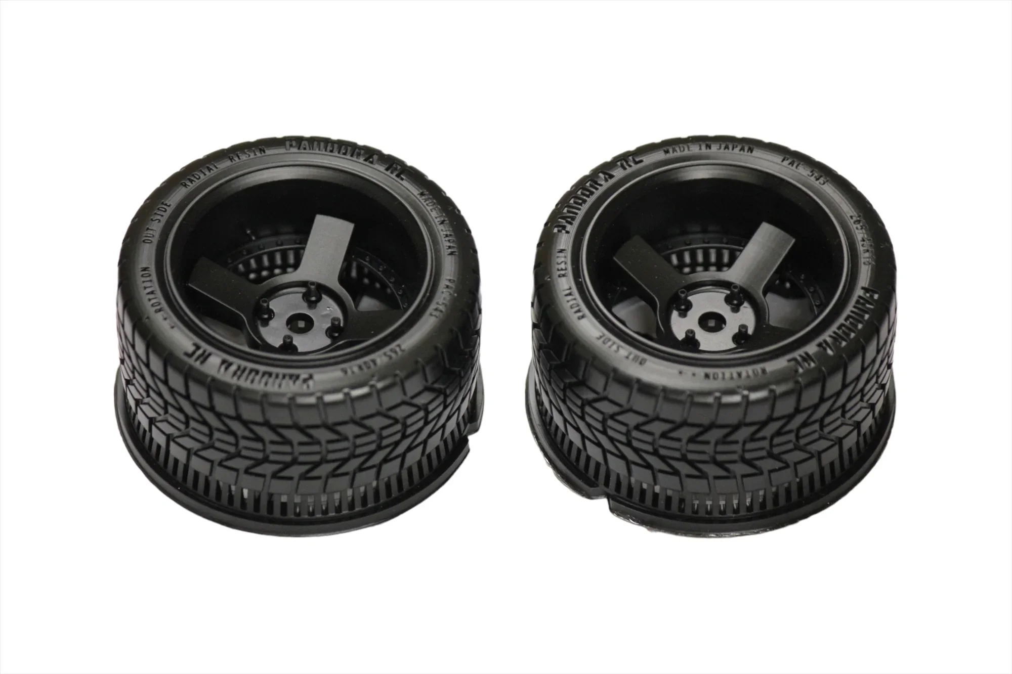 DISPLAY SMALLER DIAMETER RIM ZERO4 4 SPOKE - 26mm WHEEL (inch down) [Pandora RC] PAC-543