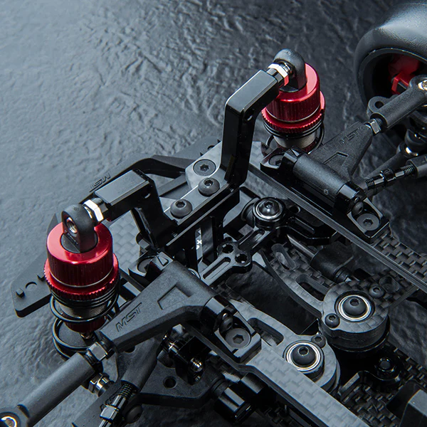 FRX Aluminum Front Damper Stay / Shock Tower (BLACK) FRX [MST] 210709BK - Image 3