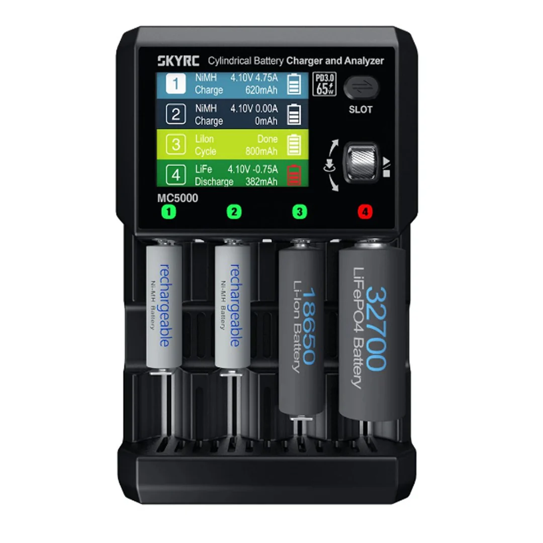 MC5000 Maxbuster Battery Charger & Analyzer (AA/AAA/18650) [SKY RC] SKY-100214-02 - Image 3