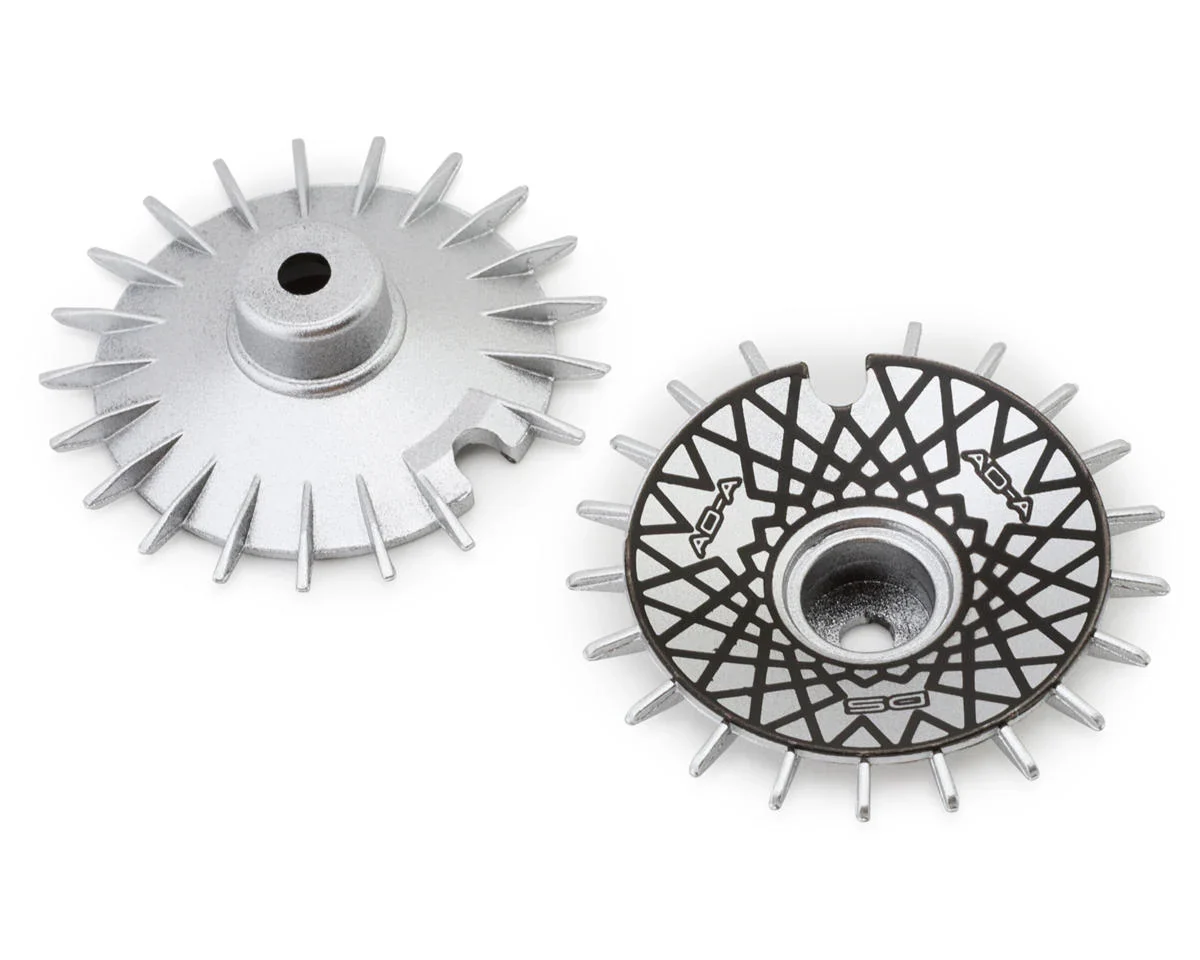 MESH STYLE - CONCAVE / FLAT AERO DRIFT Wheel Cover (White, Black, Gold, Silver) [DS Racing] - Image 6