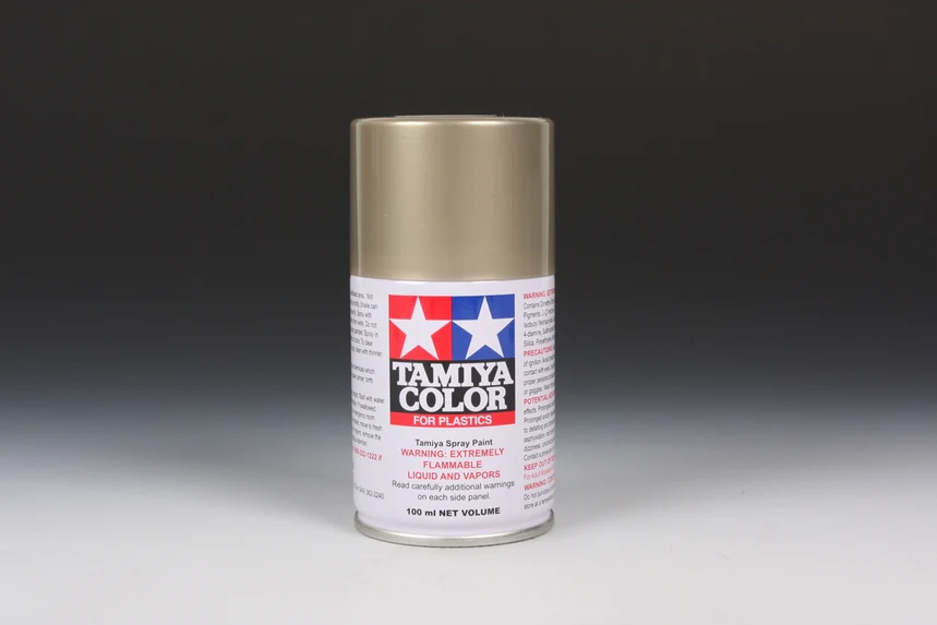 METALLIC GOLD - Lacquer Spray Paint 100ml (For Plastic Models) TS-84 [Tamiya] 85084 - Image 2