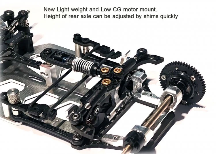 MRV V Link 2wd Chassis Kit (1/28) RWD Car [ATOMIC] MRV-KIT - Image 8