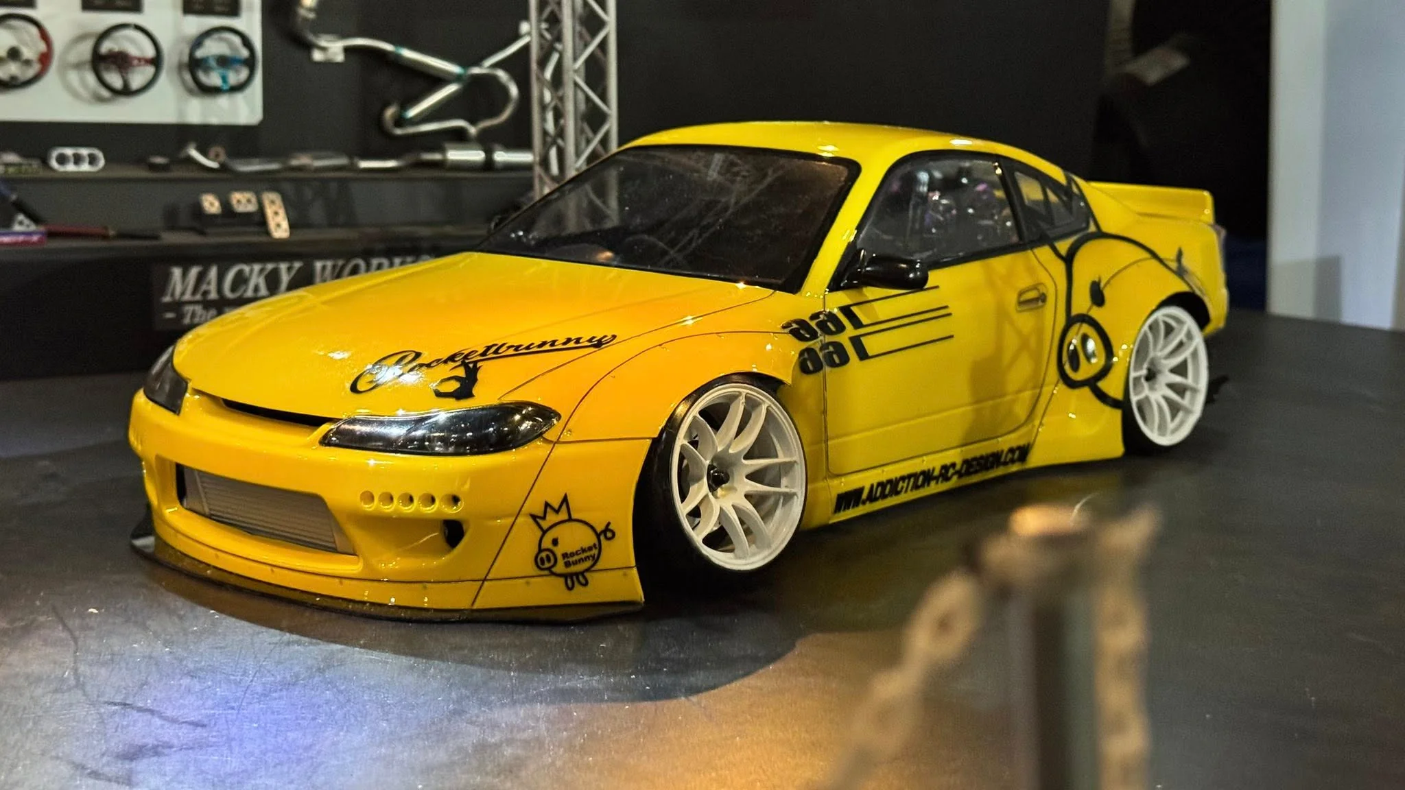 Nissan S15 Silvia Rocket Bunny w 3D DECALS [Addiction] AD-HB21 - Image 4