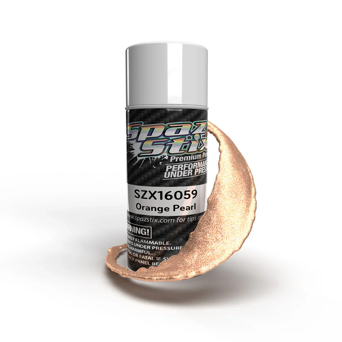 Orange Pearl Spray Paint [Spaz Stix] SZX16059