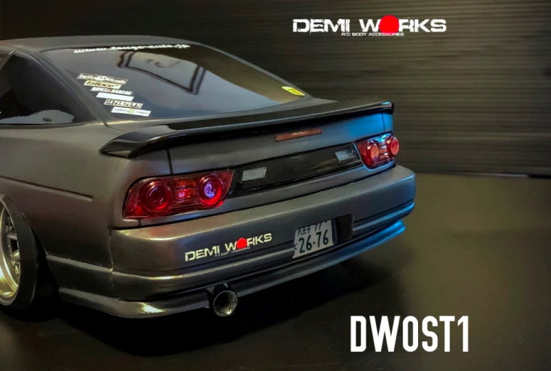 Origin Style Low Wing Spoiler (170mm wide) [Demi Works] DWOST1 - Image 2