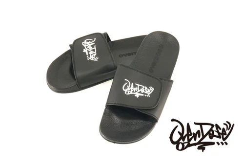 Overdose Official Shower Sandal Black (Size LL: 27cm-28cm) [Overdose] BB-SS-008