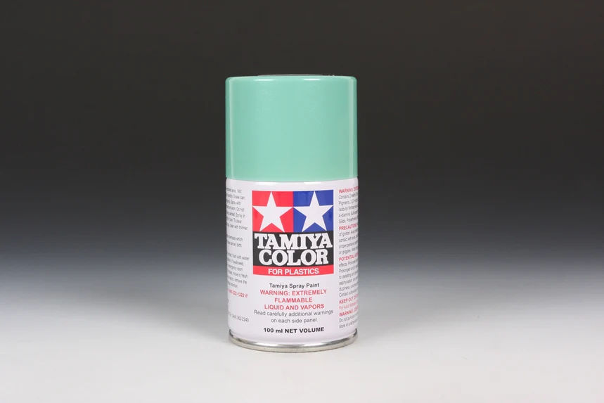 PEARL GREEN - Lacquer Spray Paint 100ml (For Plastic Models) TS-60 [Tamiya] 85060 - Image 2