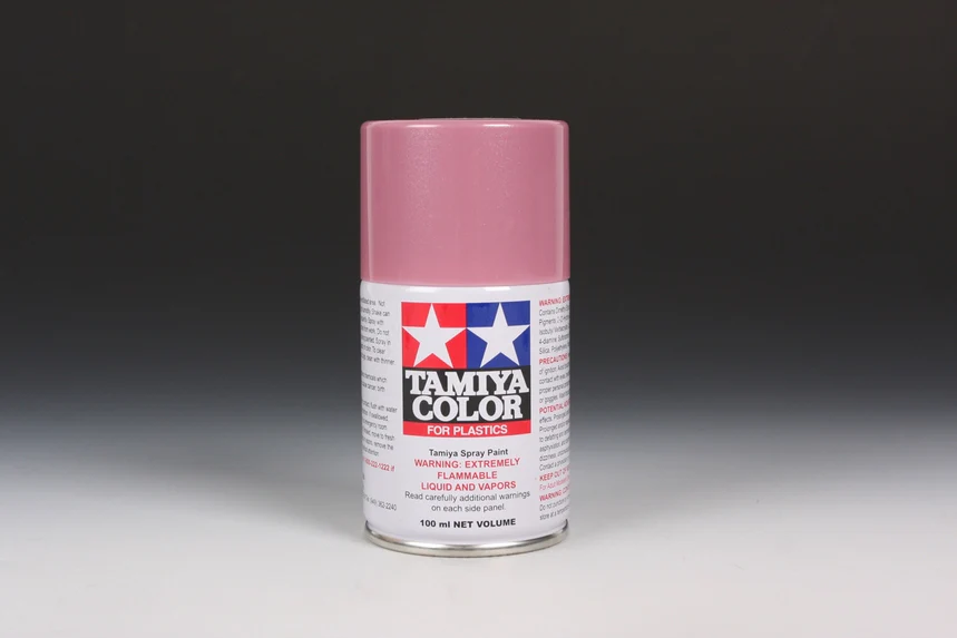 PEARL LIGHT RED - Lacquer Spray Paint 100ml (For Plastic Models) TS-59 [Tamiya] 85059 - Image 2