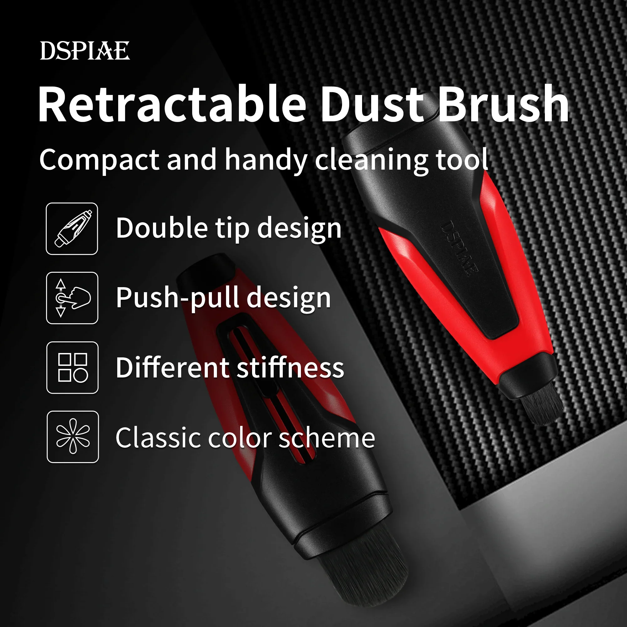 Retractable Dust Brush [DSPIAE] PT-RDB - Image 2
