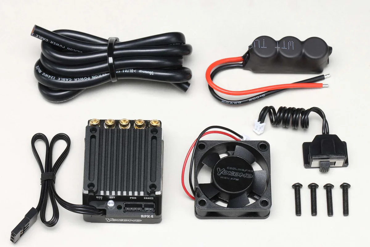 RPX 4 (RPX4) BLACK Brushless Electronic Speed Control ESC [Yokomo] BL-RPX4 - Image 2