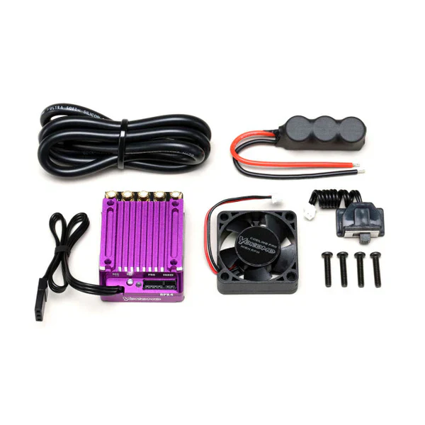 RPX 4 D (DRIFT SPEC) BLUE RED PURPLE Brushless Electronic Speed Control ESC [Yokomo] BL-RPX4D - Image 3