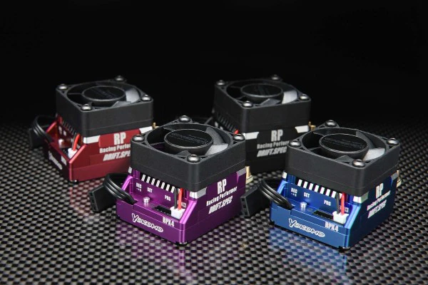 RPX 4 D (DRIFT SPEC) BLUE RED PURPLE Brushless Electronic Speed Control ESC [Yokomo] BL-RPX4D - Image 4