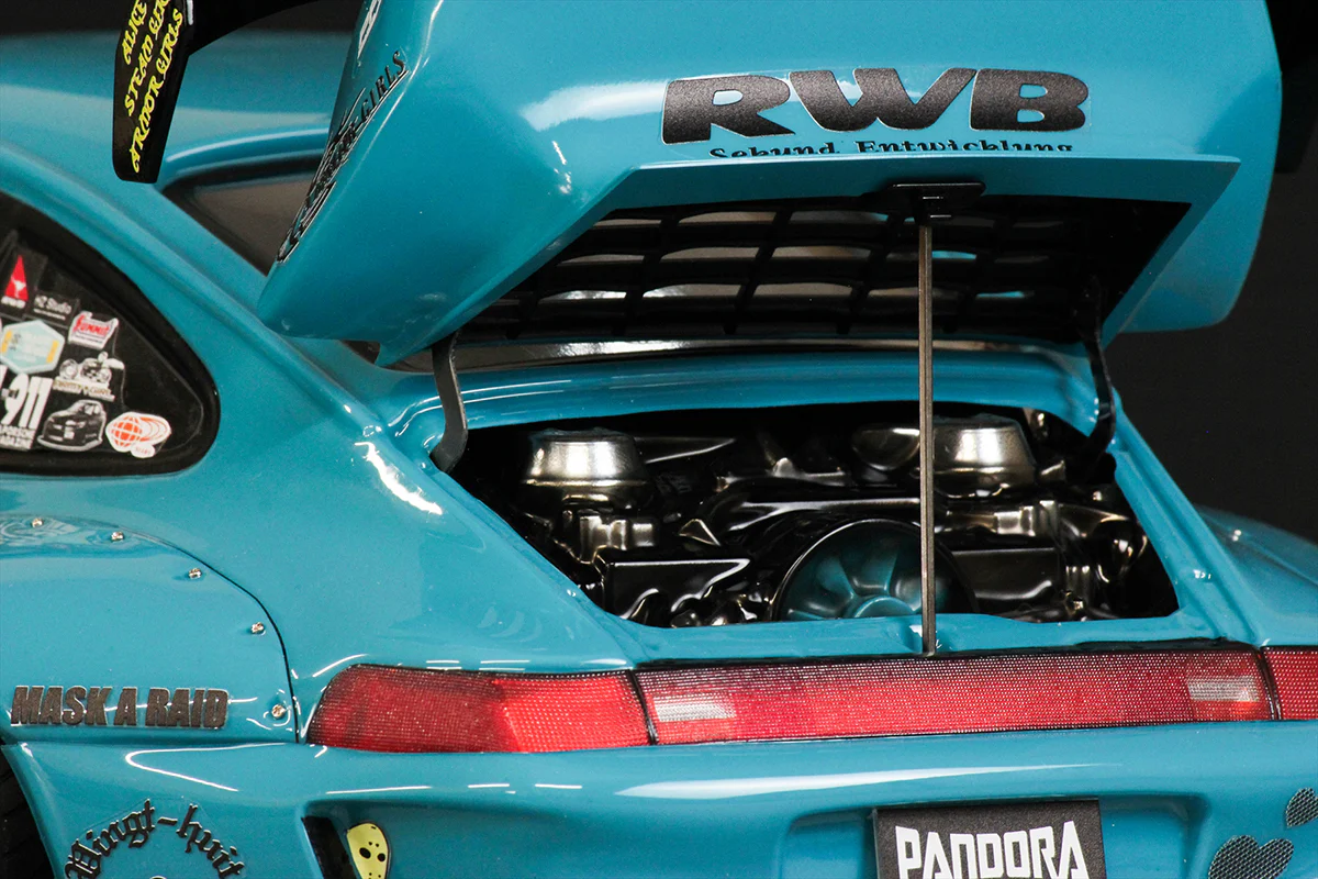 RWB 993 Porsche - TYPE (RAUH-Welt BEGRIFF) 1-10 RC Body Shell [Pandora] PAB-3210 - Image 8