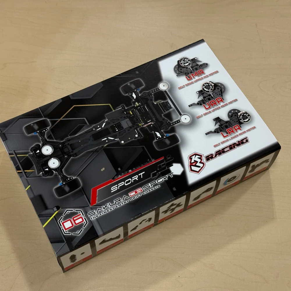 Sakura D6 SPORT 1-10 RWD Drift Chassis Kit [3Racing] 3R-D6KIT