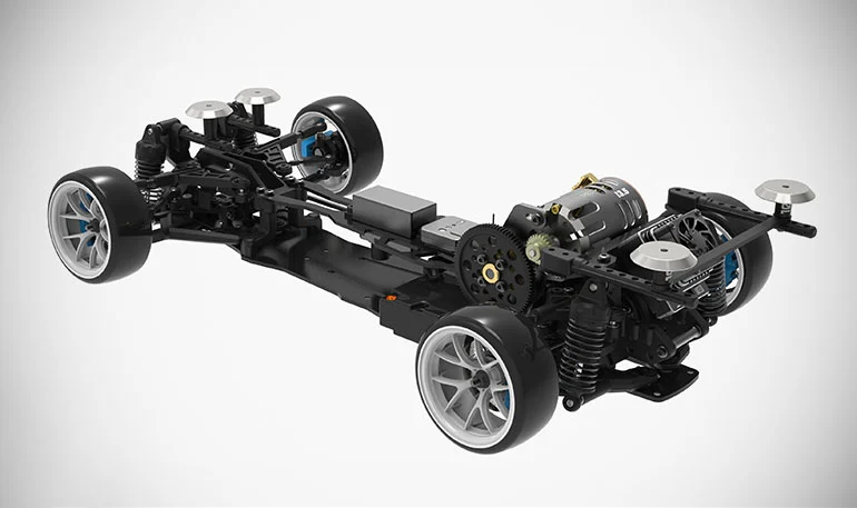 Sakura D6 SPORT 1-10 RWD Drift Chassis Kit [3Racing] 3R-D6KIT - Image 3