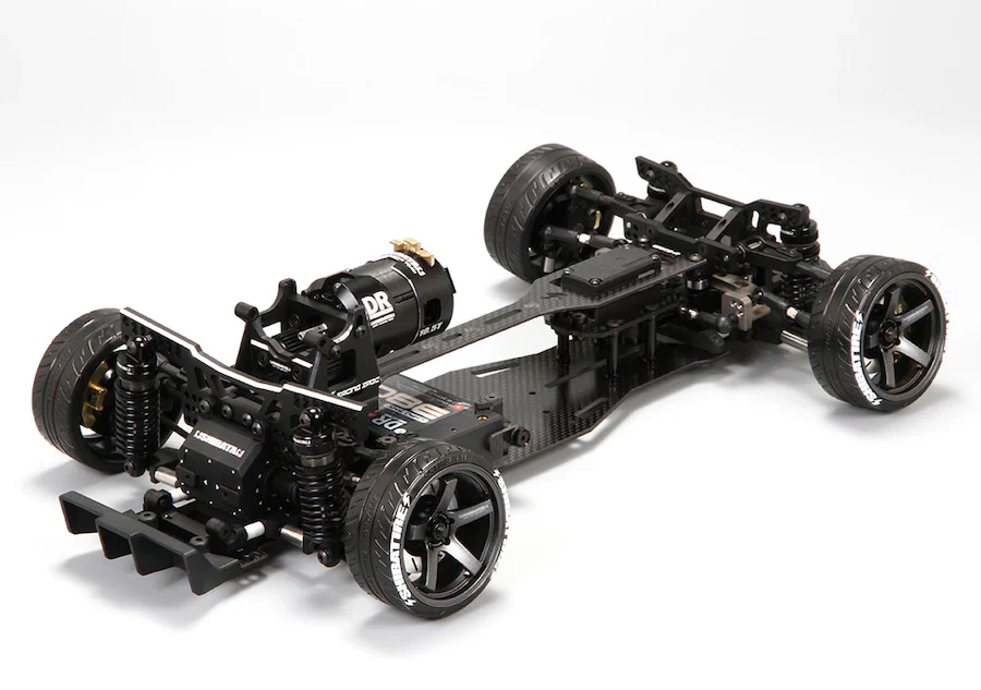 SHIBATA GRK5-R Conversion Set for GRK5 1-10 Drift Chassis Kit RED PURPLE BLACK[R31 House] - Image 2