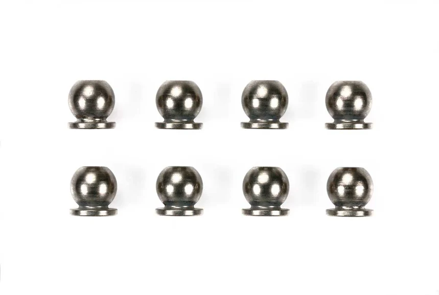 SHORT BALL NUT 5.8mm (8pc) - Damper Ball Connector Nuts [Tamiya] 42344
