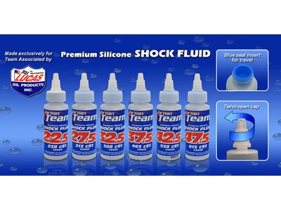 Silicon Shock Fluid (37.5w -463cSt) by Lucas Oil [Associated] #5433 - Image 2