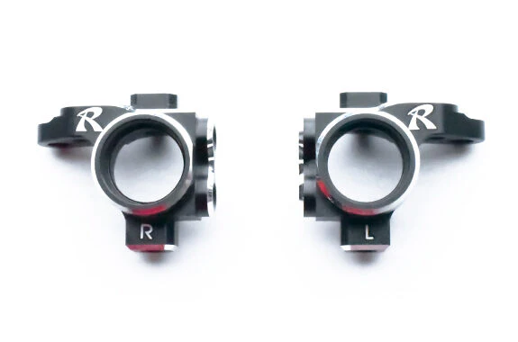 SILVER EDGE Aluminum Front Knuckle Set for RWD Drift (RDX) [Reve D] D1-415FA