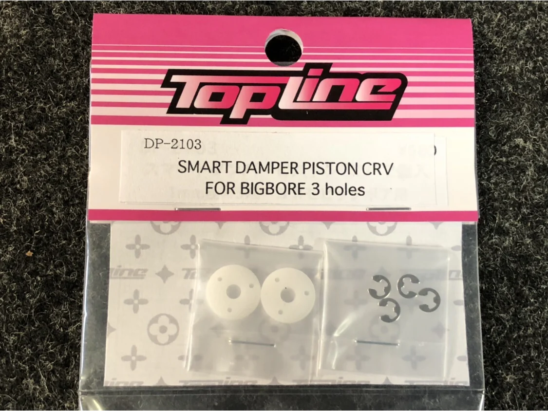 Smart Piston CRV for YD-2 (YD2 BIG BORE YOKOMO) 3,4,6,8 Hole [Topline]  DP-2103 DP-2104 DP-2106 - Image 3