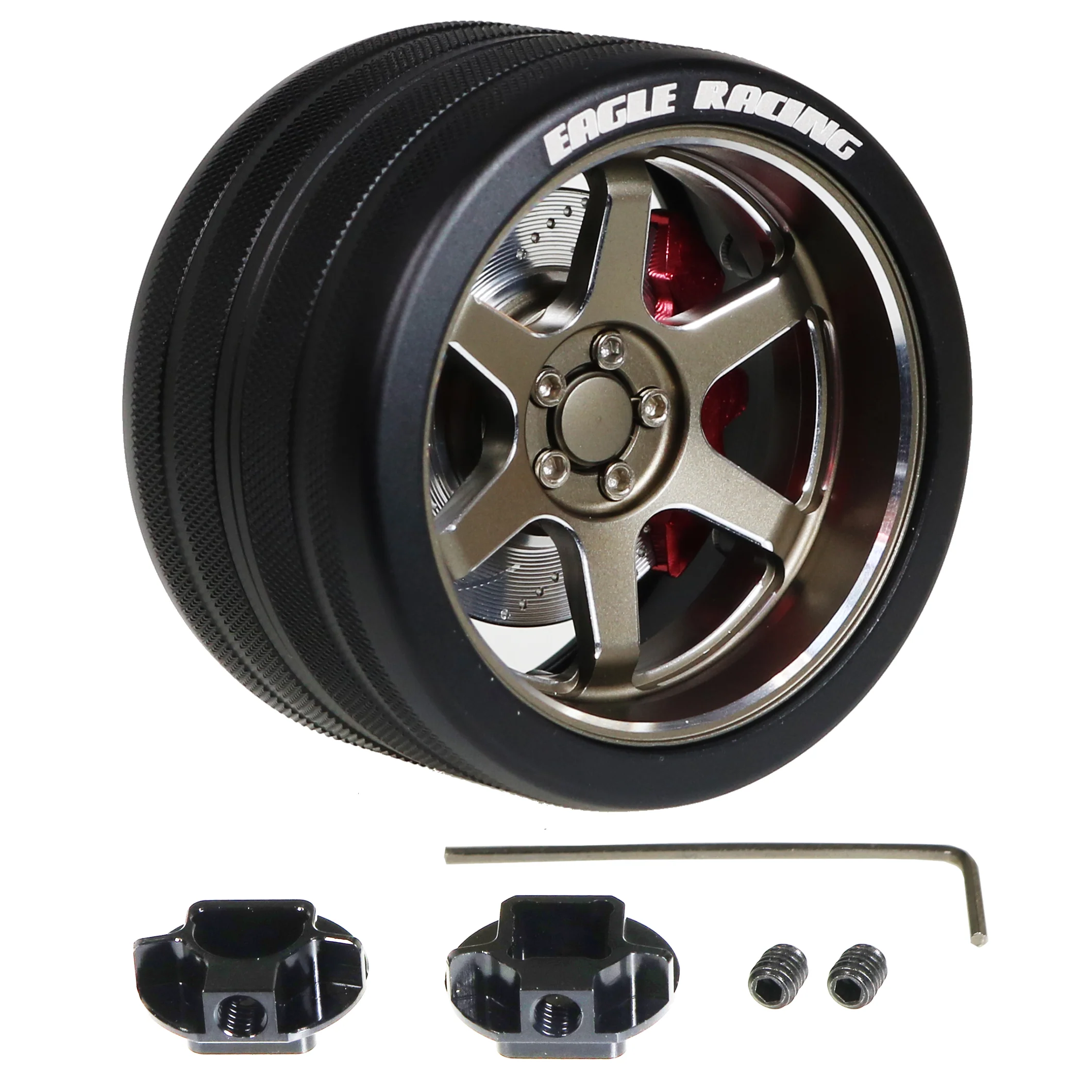 SP Metal Grip Steering Wheel (TE37) 6 Spoke (Bronze)  [Eagle Racing] 3957-6S-BZ