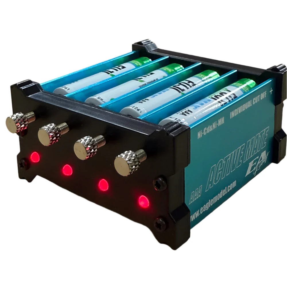 SP MINI ALUMINUM DISCHARGER AA/AAA (4-Port) NiMH/NiCad  [Eagle] EA-2870