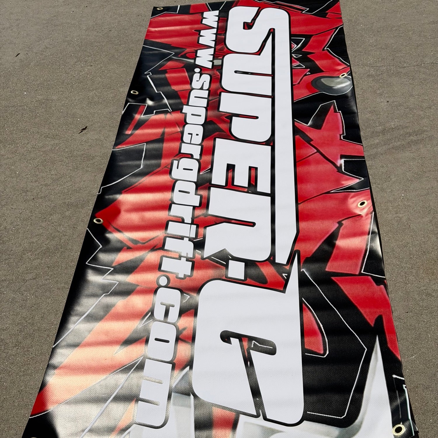 Super-G (Graffiti Background) Banner - 6ft x 2ft [Super-G] BANNER-6x2-GRAF - Image 3